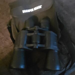 Sharper Image Black Binoculars